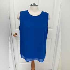 Lily Miss Chic Royal Blue Sleeveless Tank Top